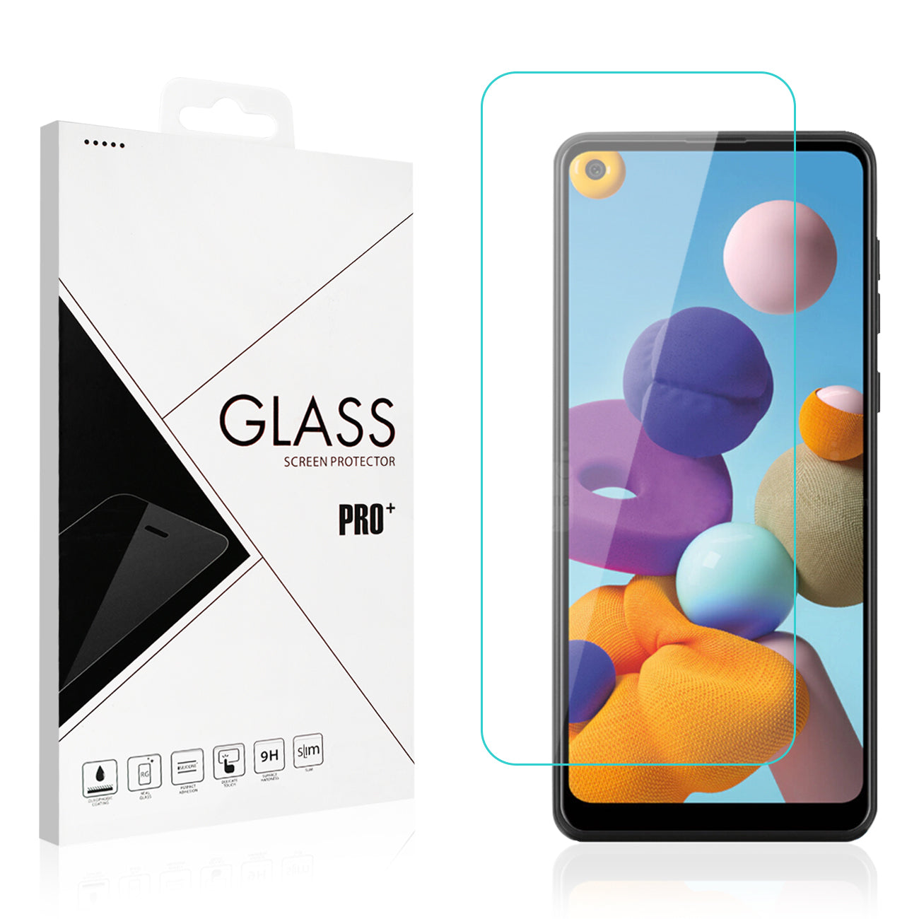 Reiko SAMSUNG GALAXY A21 2.5D Super Durable Glass